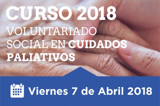 Curso de Voluntariado Social en Cuidados Paliativos